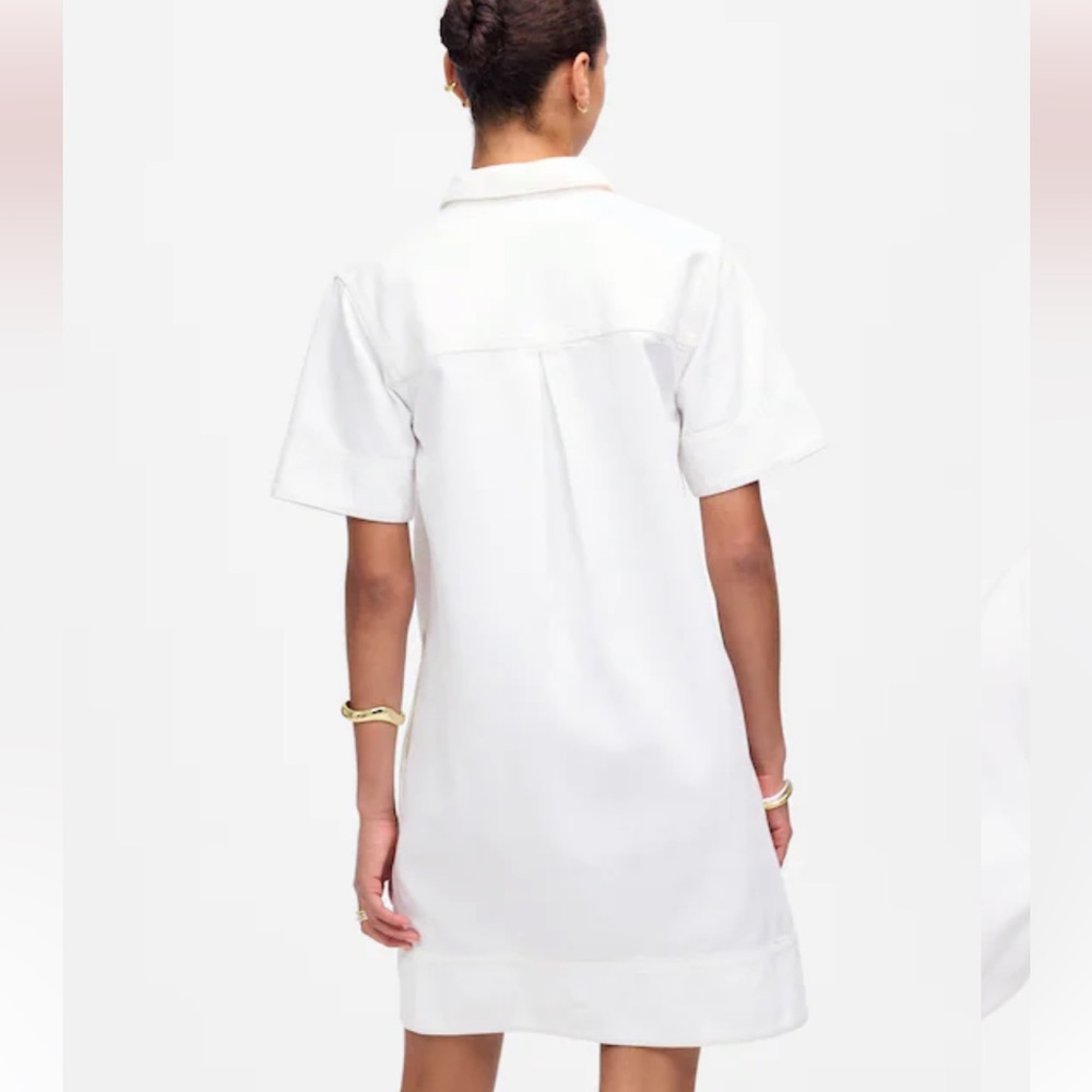 Madewell Denim Popover Dress - Picture 4 of 7